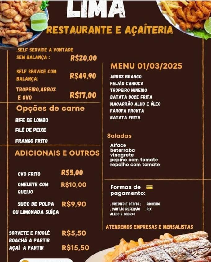 RESTAURANTE FAMÍLIA LIMA