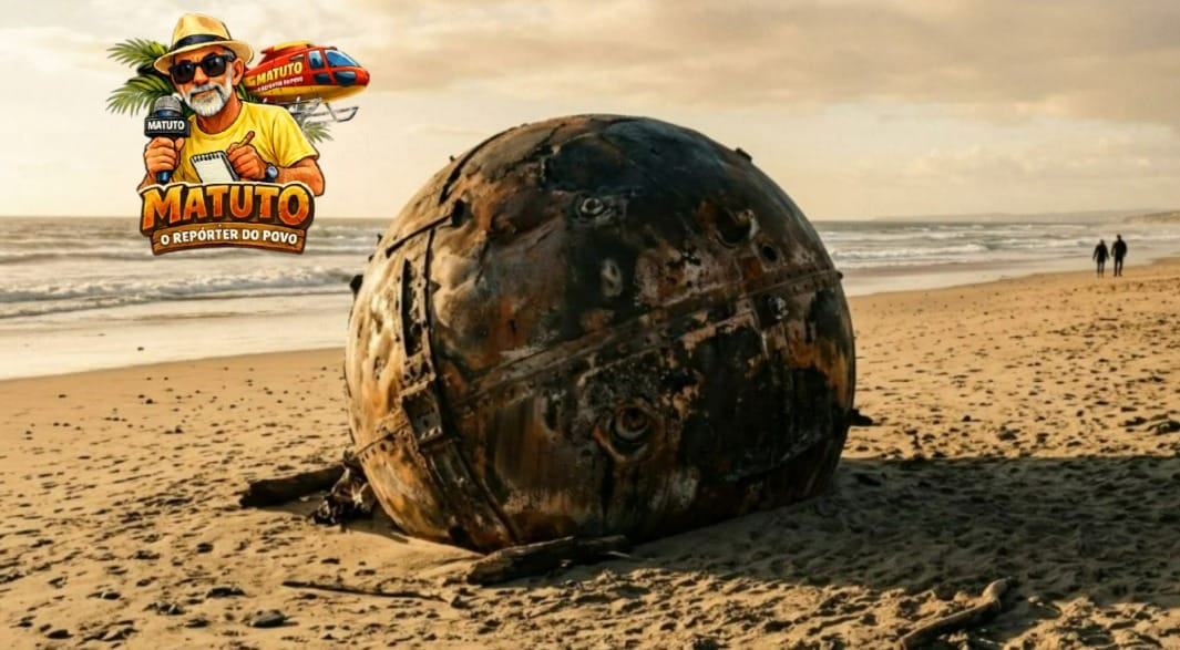 Esferas espaciais metálicas encontradas em praia australiana